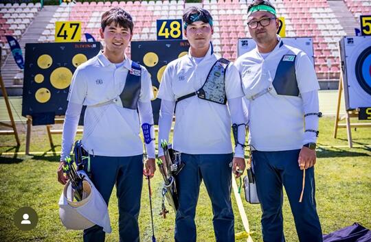 청주시청 양궁부 김우진, 현대양궁월드컵 4차 대회서 동메달